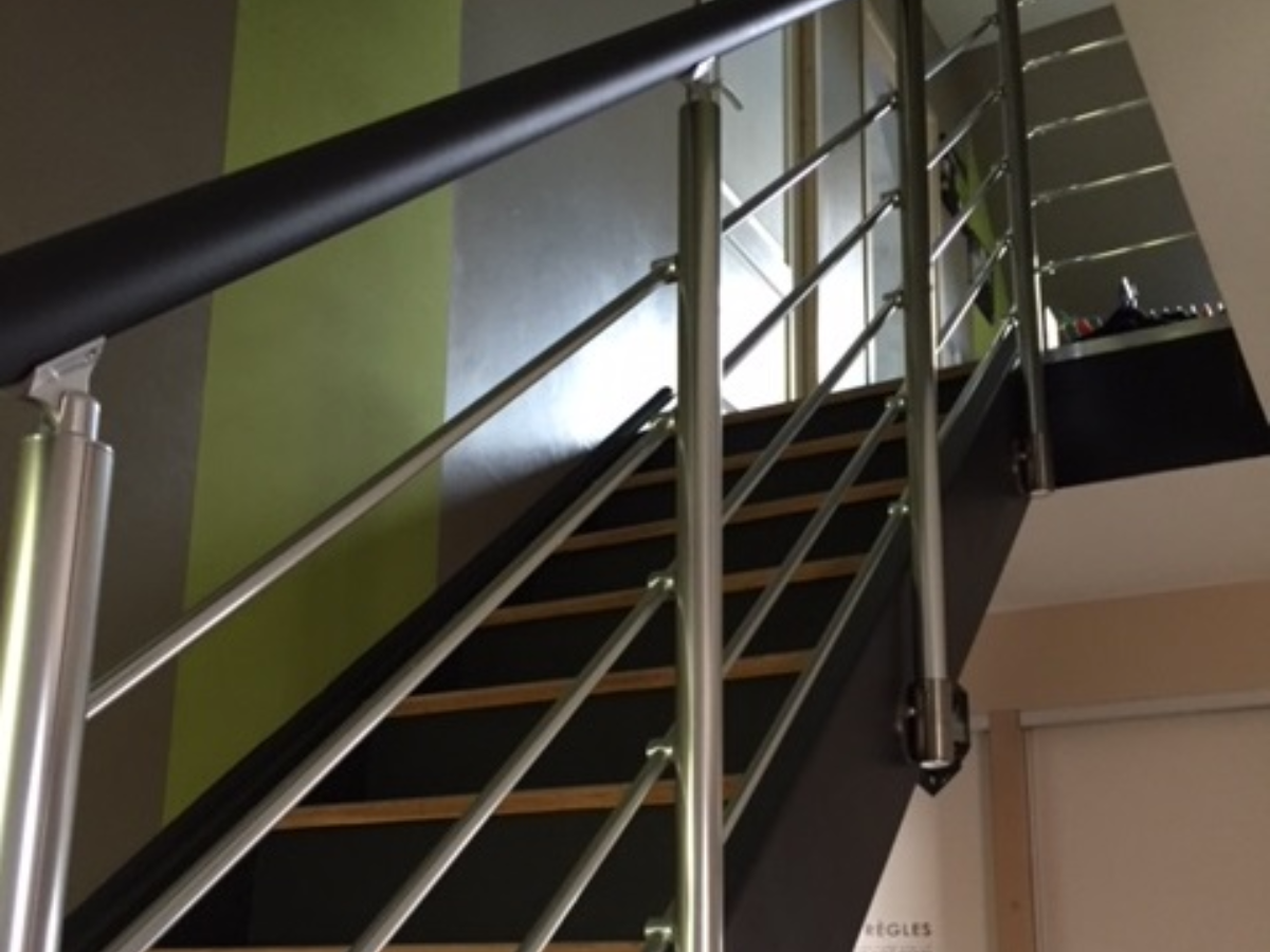 Garde corp en kit escalier