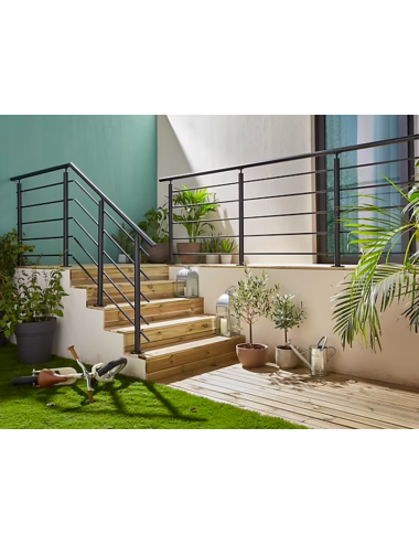 Garde corp en kit escalier