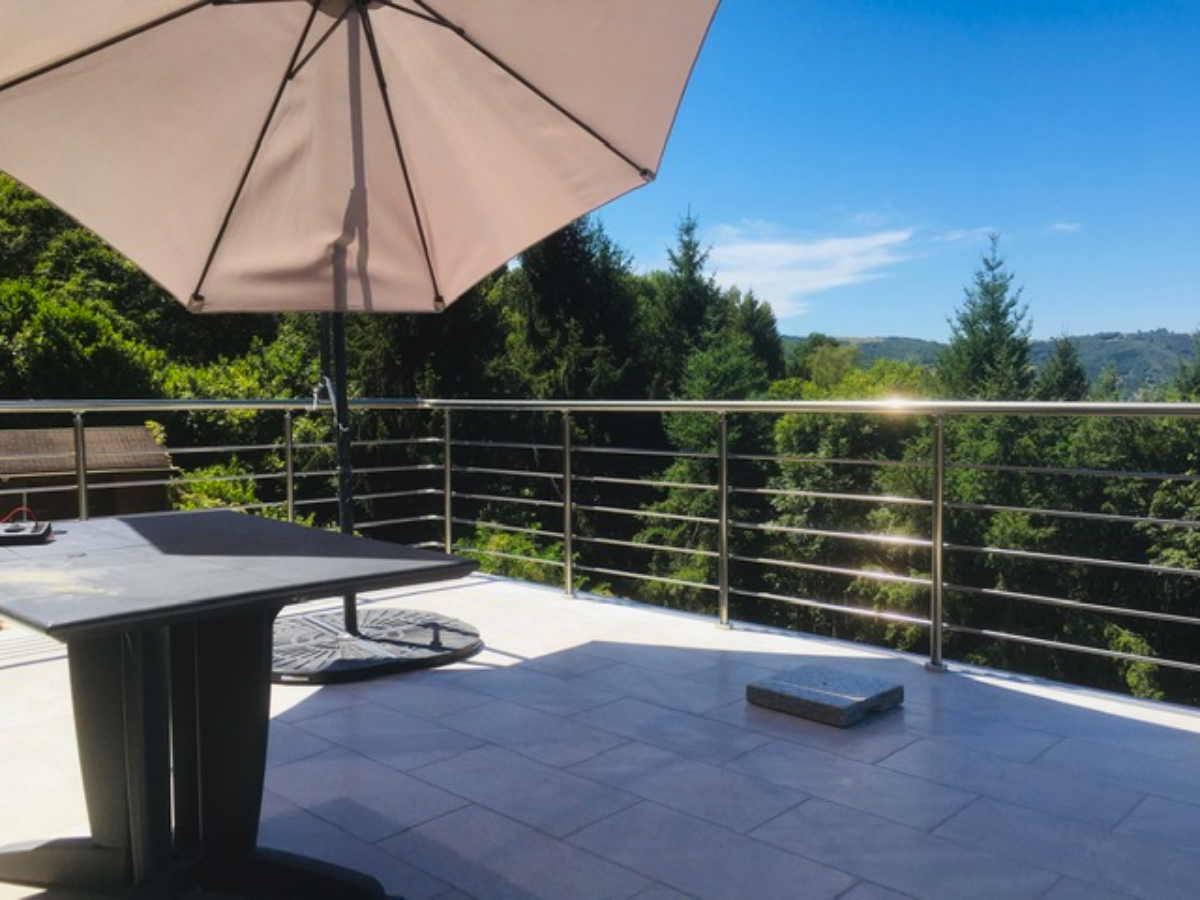Garde corps en kit terrasse