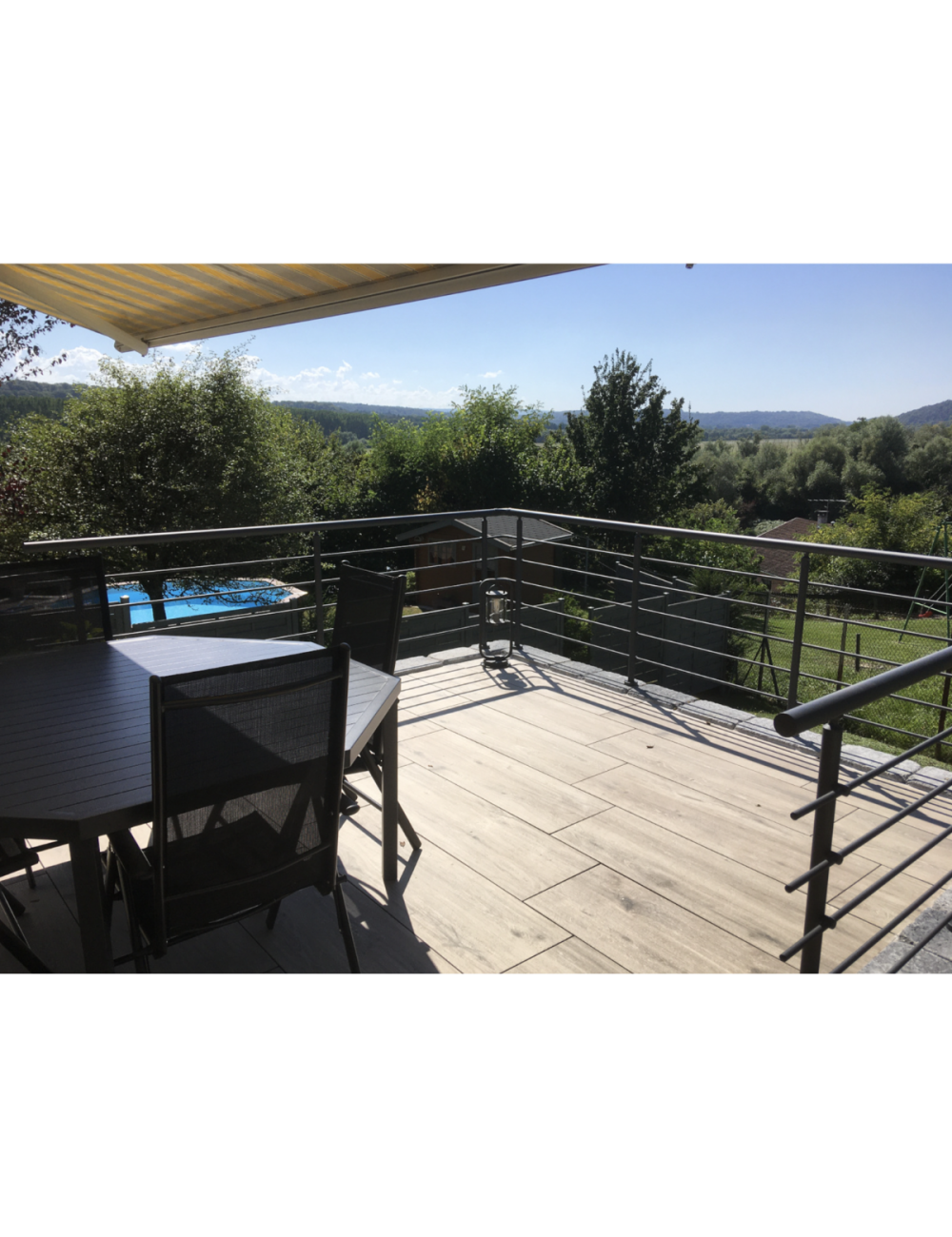 Garde corps en kit terrasse