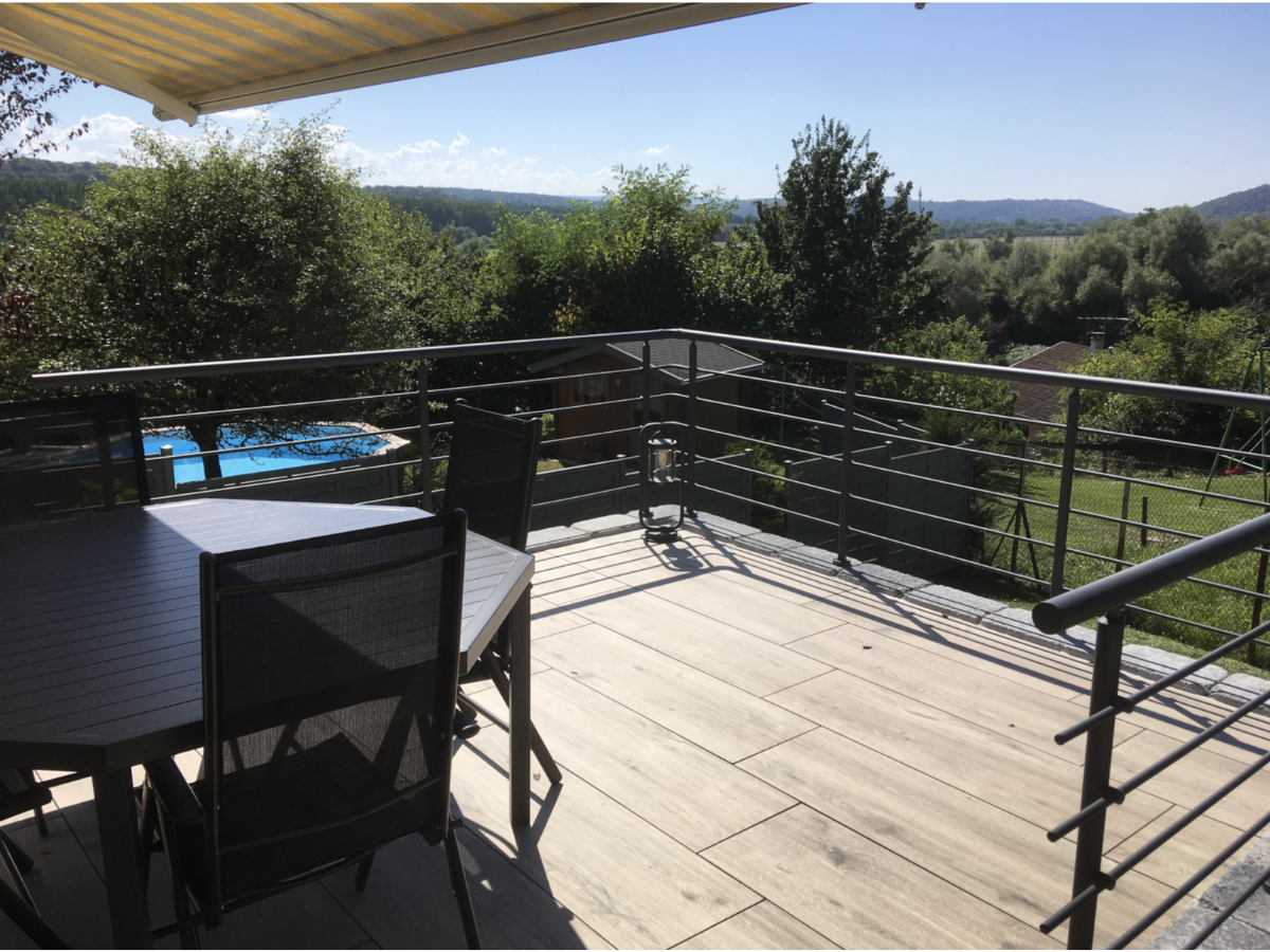 Garde corps en kit terrasse