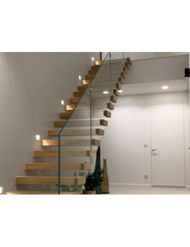 Garde corps vitrée escalier