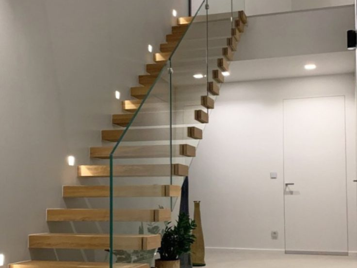 Garde corps vitrée escalier