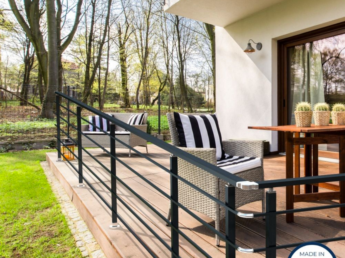 Garde corps en kit terrasse