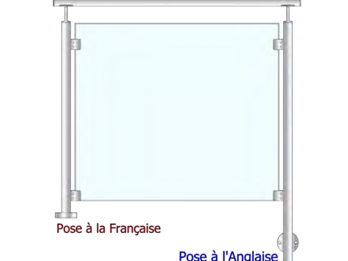 Garde corps Modufence en inox