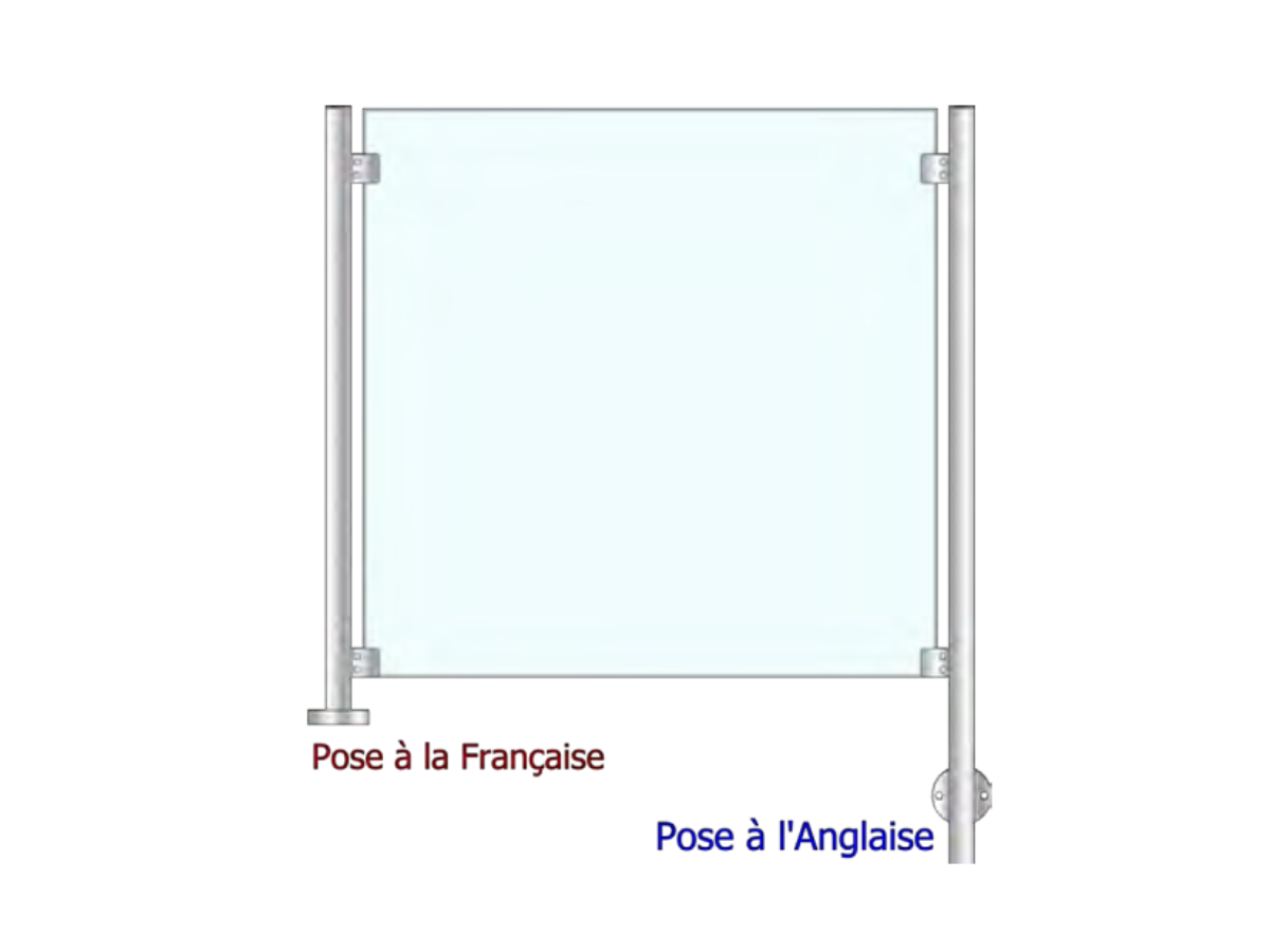 Garde corps Maxrail en inox